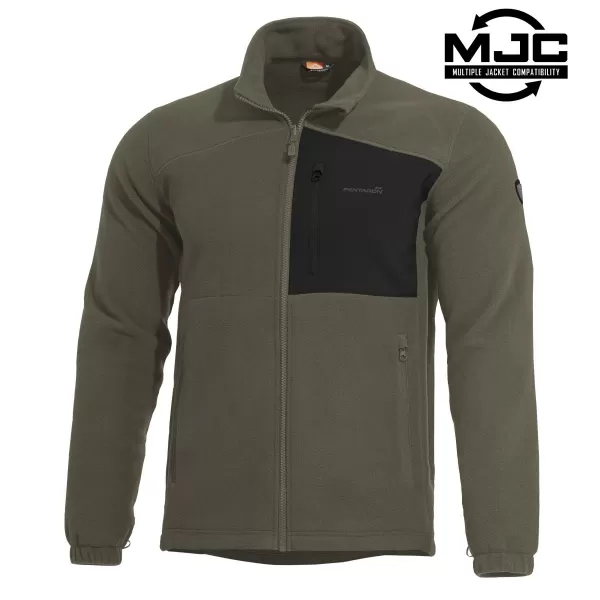  Hanorac pentru bărbați PENTAGON ATHOS 2.0 MEN΄S FLEECE JACKET K08047 GRI MARO 