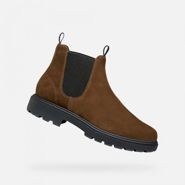  Pantofi pentru bărbați GEOX SPHERICA EC7 G011183 MARO 