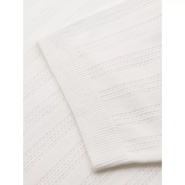  Tricou pentru bărbați OMBRE OM-POSS-0158 ALB 