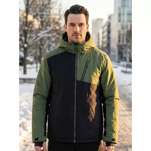  Geaca de iarna pentru barbati ALTISPORT GALLUS KAKI 