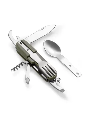 Tacâmuri PENTAGON OLAF CAMPING UTENSILS D19005 VERDE MĂSLINIU