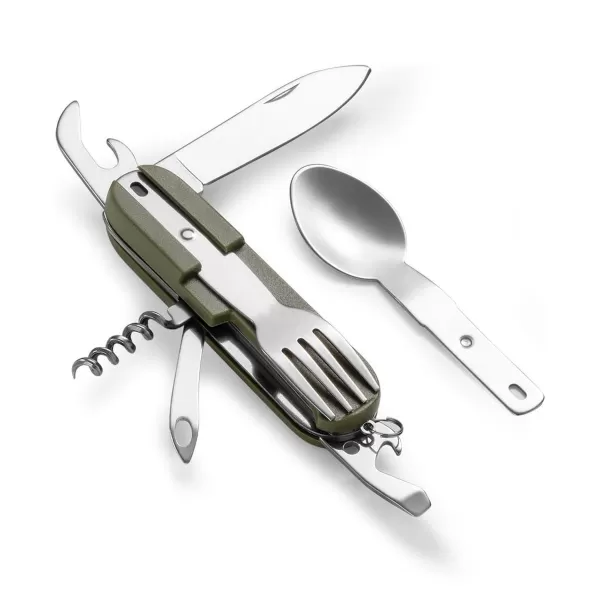  Tacâmuri PENTAGON OLAF CAMPING UTENSILS D19005 VERDE MĂSLINIU 