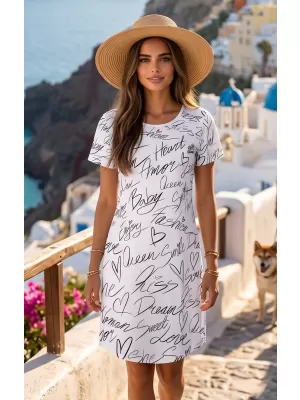 Tricou premium extins pentru femei ALTISPORT VOJ/ALW084SAT02 ALB