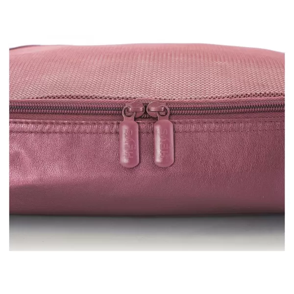  Valiză HEYS Metallic Packing Cube 5pc BURGUNDIA 