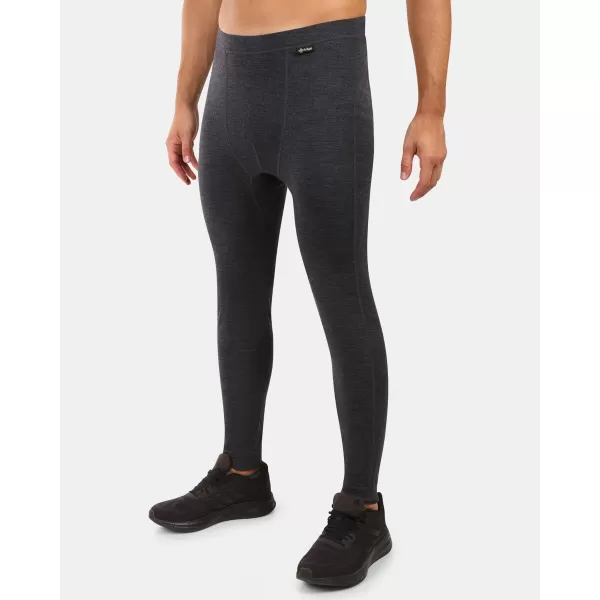  Pantaloni termici pentru bărbați KILPI MAVORA BOTTOM-M ZM0505KI NEGRU 