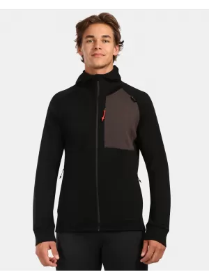 Pulover pentru bărbați KILPI MERINI-M ZM0201KI NEGRU