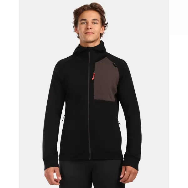  Pulover pentru bărbați KILPI MERINI-M ZM0201KI NEGRU 