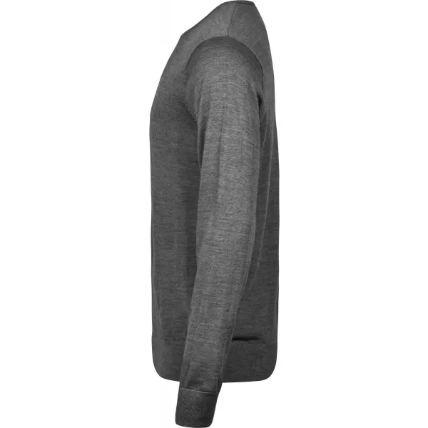  Pulover pentru bărbați TEE JAYS | TJ 6000 MELANGE GRI 