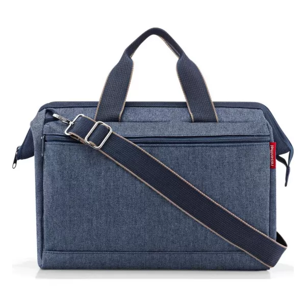  Sac REISENTHEL ALLROUNDER S POCKET HERINGBONE ALBASTRU ÎNCHIS 