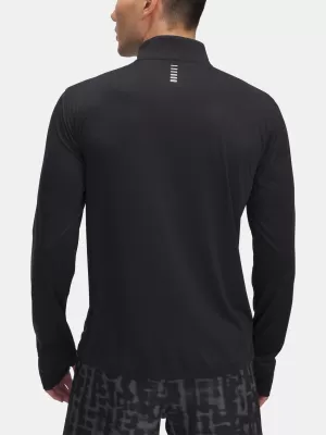 Tricou pentru bărbați UNDER ARMOUR UA LAUNCH 1/4 ZIP 6005542-001 NEGRU