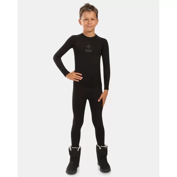  Tricou termic pentru baieti KILPI NATHAN-JB ZJ0501KI NEGRU 