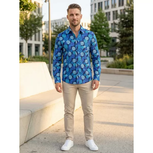  Cămașă pentru bărbați ALTISPORT GREEN ALBASTRU 