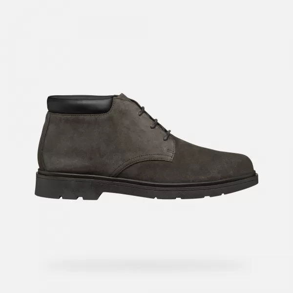  Pantofi pentru bărbați GEOX SPHERICA EC1 G006529 GRI ÎNCHIS 
