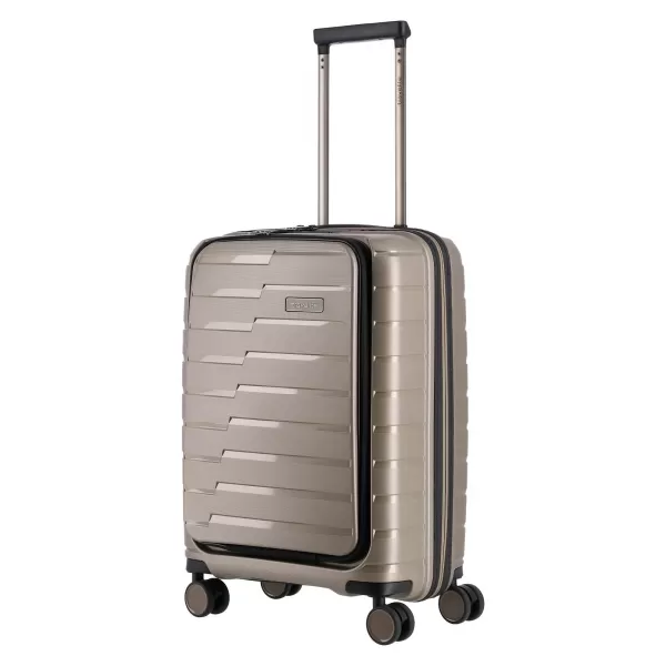  Valiză TRAVELITE AIR BASE 4W S FRONT POCKET ȘAMPANIE 