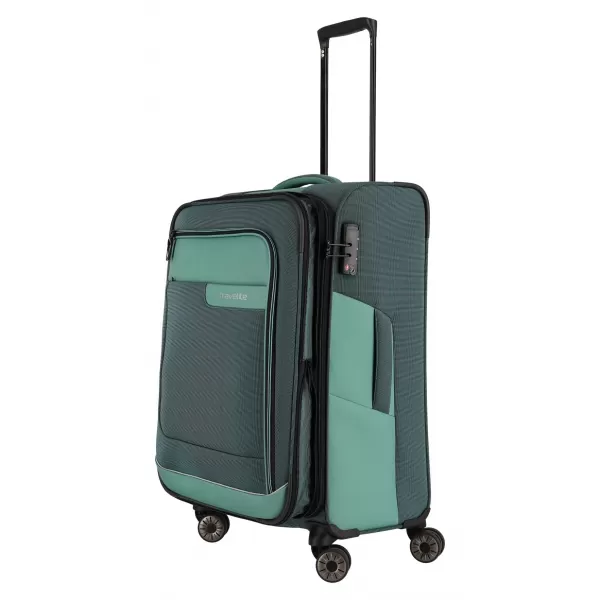  Valiză TRAVELITE VIIA 4W M VERDE 