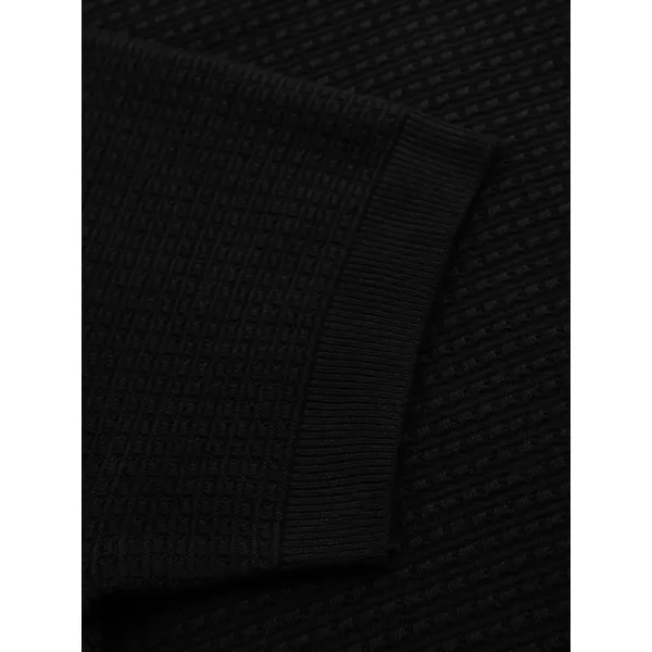  Tricou pentru bărbați OMBRE OM-TSCT-0253 NEGRU 