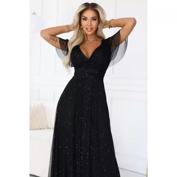  Rochie NUMOCO 635-2 NEGRU 
