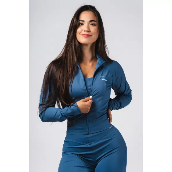  Trening Deni x Fitness cu fermoar 314 BLUE Nebbia 