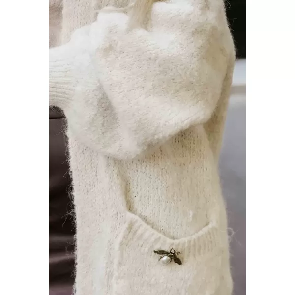  Cardigan pentru doamne NUMOCO 628-1 BEJ 