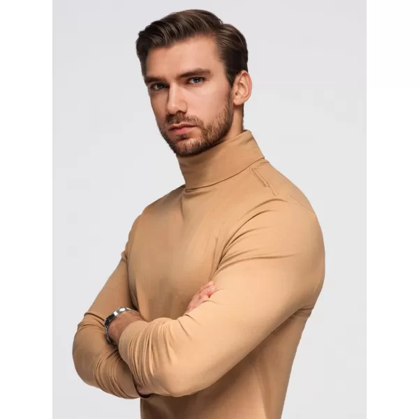  Cămaşă OMBRE OM-LSCL-0130 MARO DESCHIS 