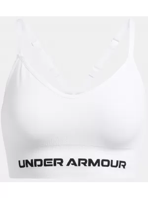 Sutien de damă UNDER ARMOUR VANISH SEAMLESS LOW BRA 1384417-100 ALB