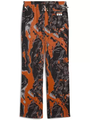 Pantaloni de trening pentru bărbați PUMA LAFRANCE HEEM ERA SWEAT 63247201 PORTOCALIU GLO/AOP