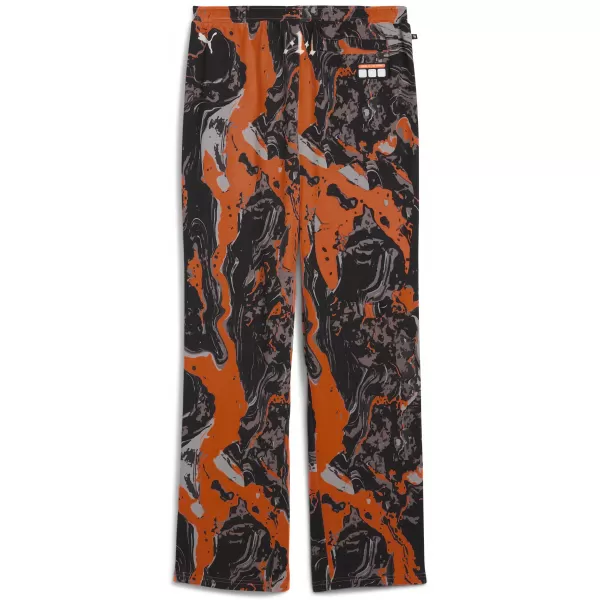  Pantaloni de trening pentru bărbați PUMA LAFRANCE HEEM ERA SWEAT 63247201 PORTOCALIU GLO/AOP 