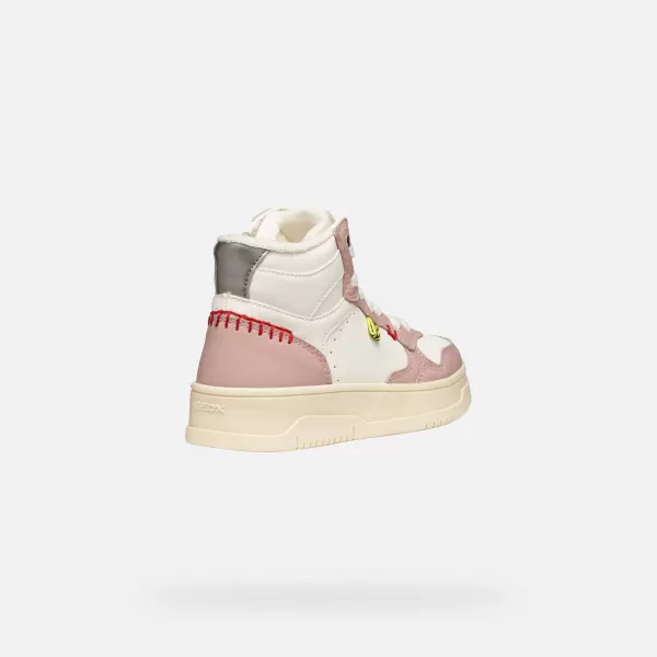  Adidași pentru fete GEOX LESTRELLA J56NLA000BCC0674 ALB 