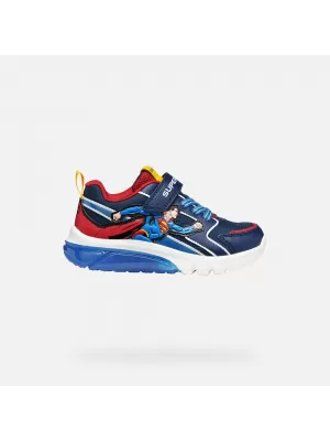 Adidași pentru băieți GEOX CIBERDRON J56LBD05411C0200 ALBASTRU