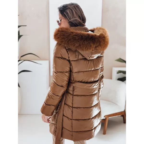  Geacă pentru doamne DSTREET TY4925 CARAMEL 