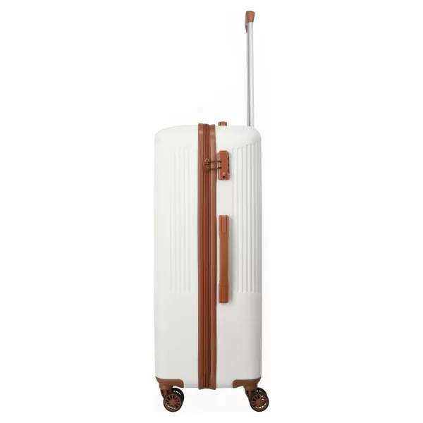 Valiză TRAVELITE BALI L ALB/COGNAC 