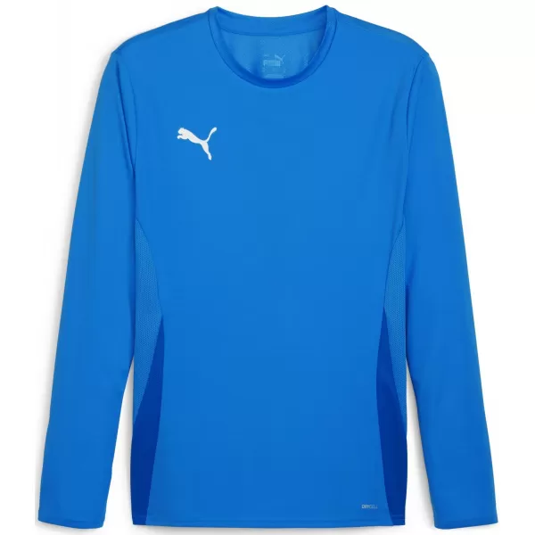  Jersey pentru bărbați PUMA TEAMGOAL LS JERSEY 70575002 E.BLU.LEMON/WHITE/TEAM ROYAL 