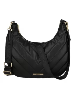Geantă de mână TRAVELITE BARBARA COZY HOBO BAG NEGRU