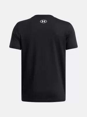 Tricou băieți UNDER ARMOUR UA B LOGO WORDMARK SS 1389963-001 NEGRU