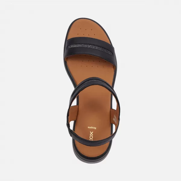  Sandale de dama GEOX MELICONIA G000969 NEGRU 