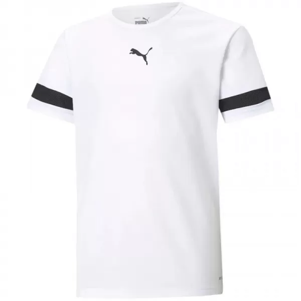  Jersey pentru copii PUMA FASTPLAY JSY V JR STRIPES3 60588601 PUMA ALB 