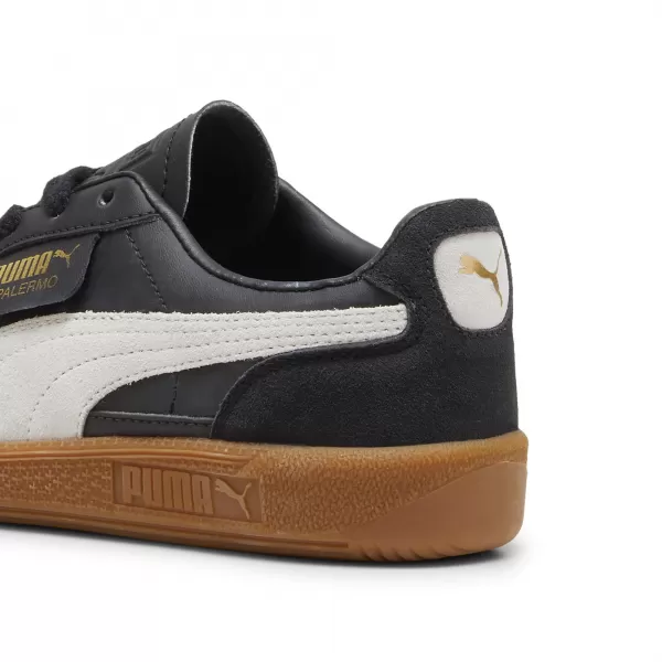  Pantofi pentru bebeluși PUMA PALERMO LTH JR 39727503 PUMA BLACK/GREY/GUM 