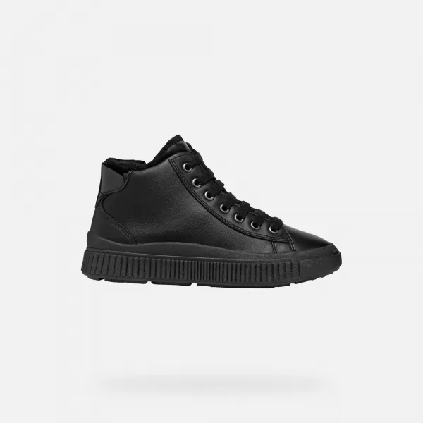  Adidași pentru fete GEOX LAQUINNY J46M3G00085C9999 NEGRU 