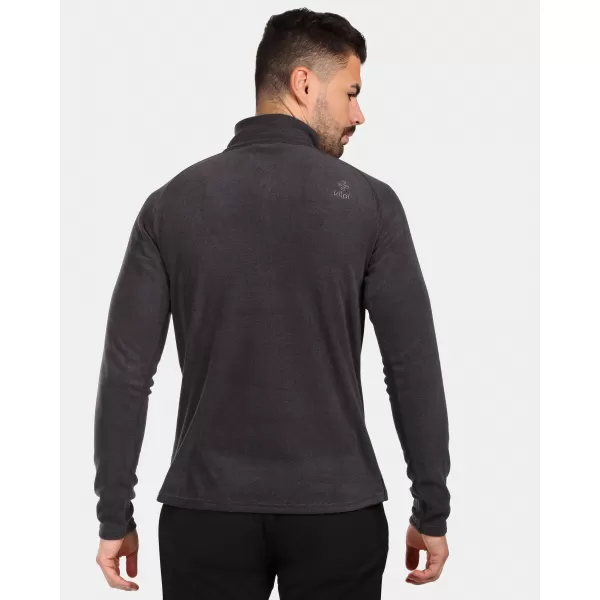  Hanorac pentru bărbați din fleece KILPI ALMERI-M ZM0209KI NEGRU 