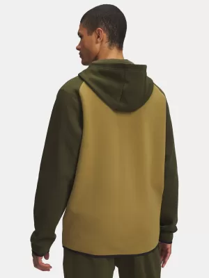 Hanorac pentru bărbați UNDER ARMOUR UA UNSTOPPABLE FLC FZ HD EU VERDE