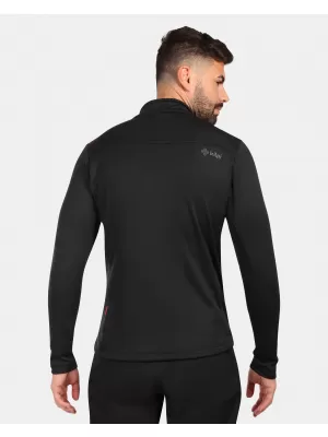 Hanorac pentru bărbați din fleece KILPI ERIN-M ZM0206KI NEGRU