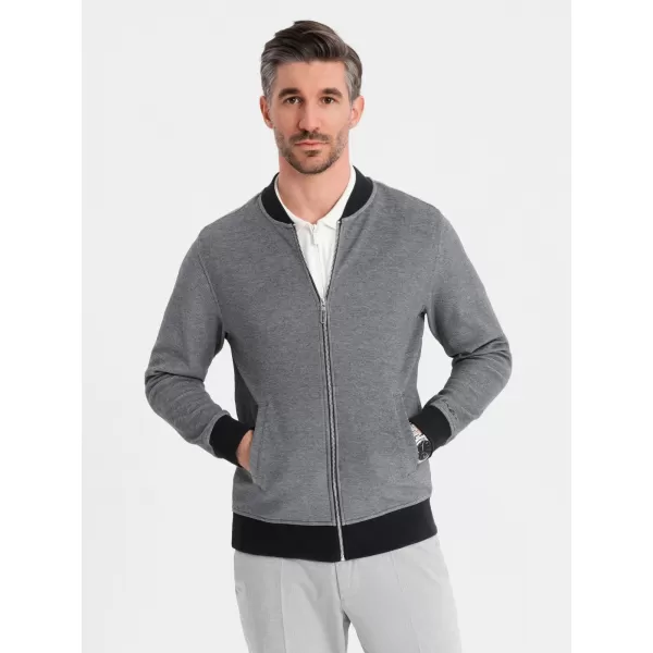  Panoul pentru bărbați OMBRE OM-SSZP-0210 NEGRU 