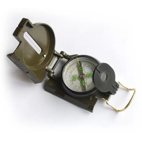  Busolă PENTAGON VENTURER COMPASS D19028 VERDE MĂSLINIU 