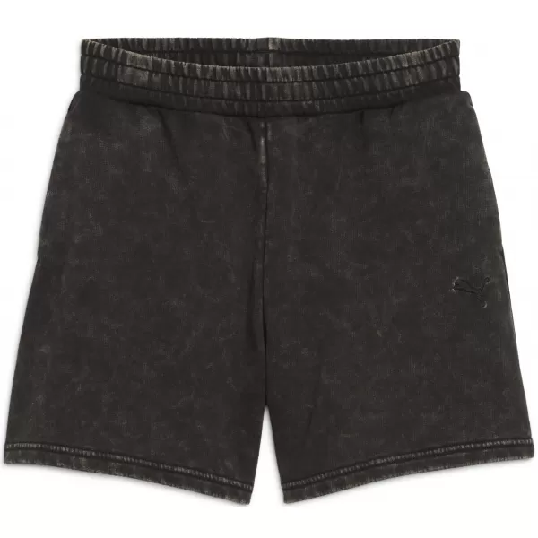  Pantaloni scurți de damă PUMA ESS ELEVATED WASH HIGH-WAIST SHORTS 5" TR 68810501 PUMA NEGRU 