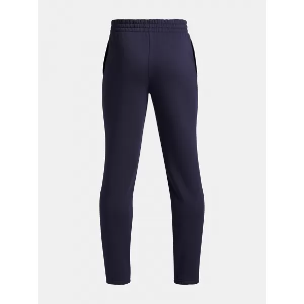  Pantaloni de trening pentru băieți UNDER ARMOUR UA RIVAL FLC CBLCK GRPHC JGR 6004995-403 ALBASTRU 