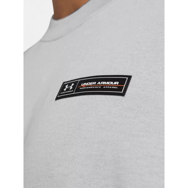  Tricou pentru bărbați UNDER ARMOUR UA HW ARMOUR LABEL SS 1382831-011 GRI 