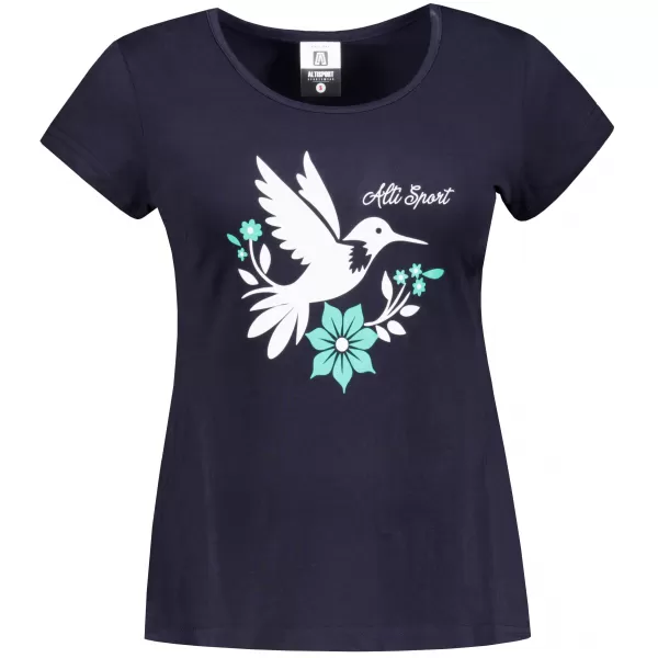  Tricou pentru femei cu mâneci scurte ALTISPORT ALW192122 SEA -BLUE 