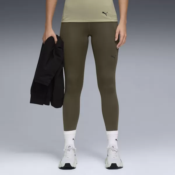  Jambiere PUMA W TAD ESSENTIAL TIGHT - HW 7/8 52589970 MĂSLIN ÎNTUNECAT 