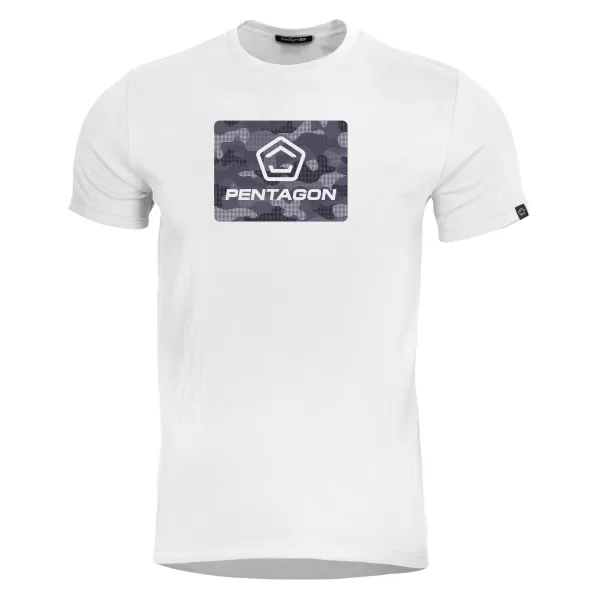  tricou PENTAGON AGERON SPOT CAMO K09012 ALB 