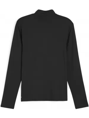 Tricou sport PUMA RUN CLOUDSPUN 1/4 ZIP 52499201 PUMA NEGRU